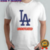 Los Angeles Dodgers Undefeated T-shirt