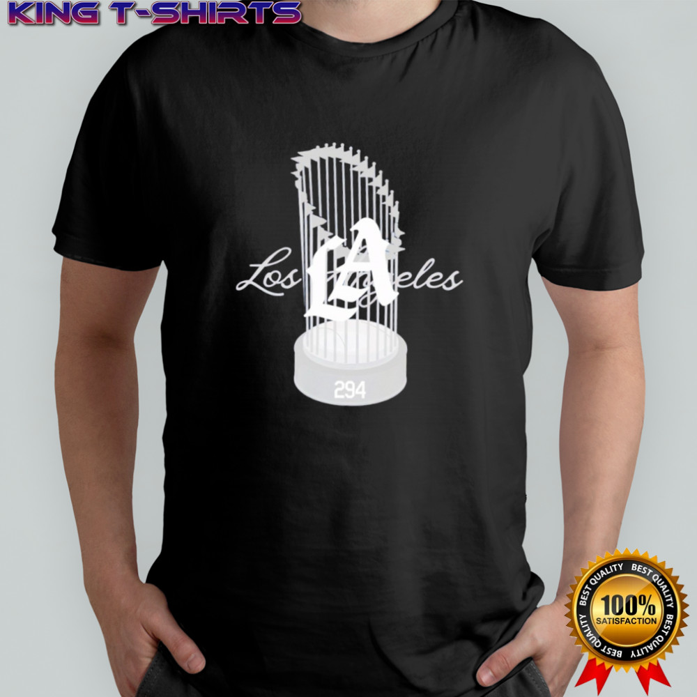 Los Angeles Dodgers World Champs Trophy shirt