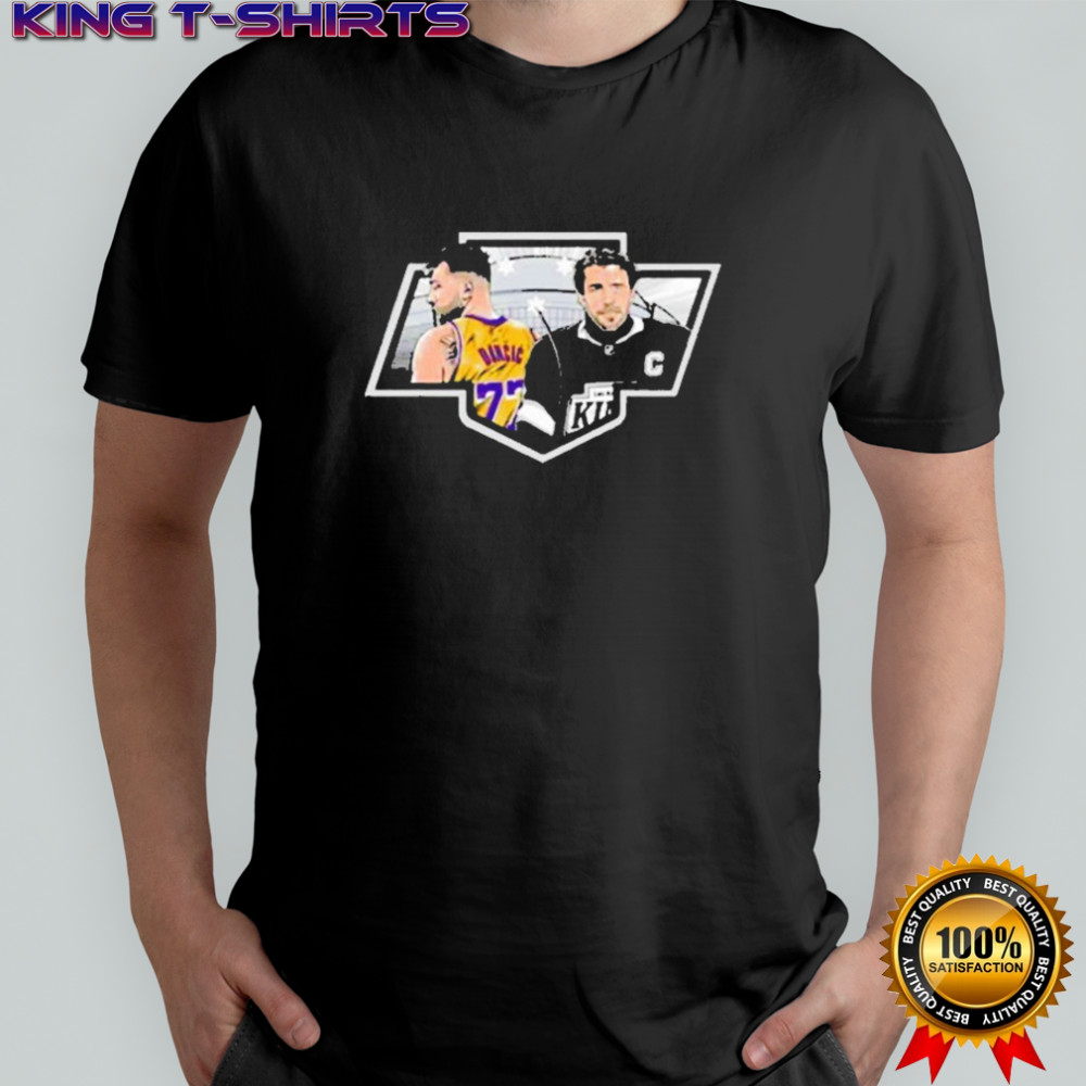Los Angeles Lakers x LA Kings NHL x NBA On December 6 2025 Logo T-shirt