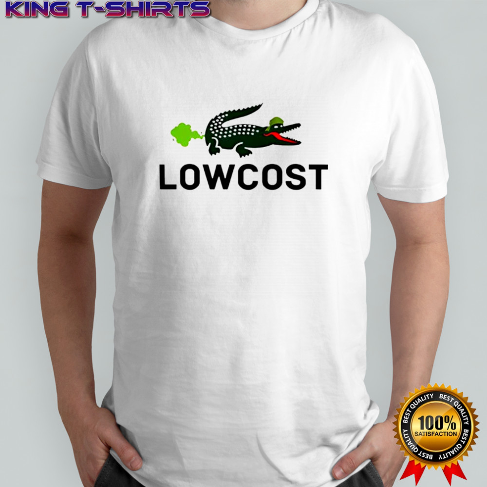 Lowcost crocodile graphic shirt