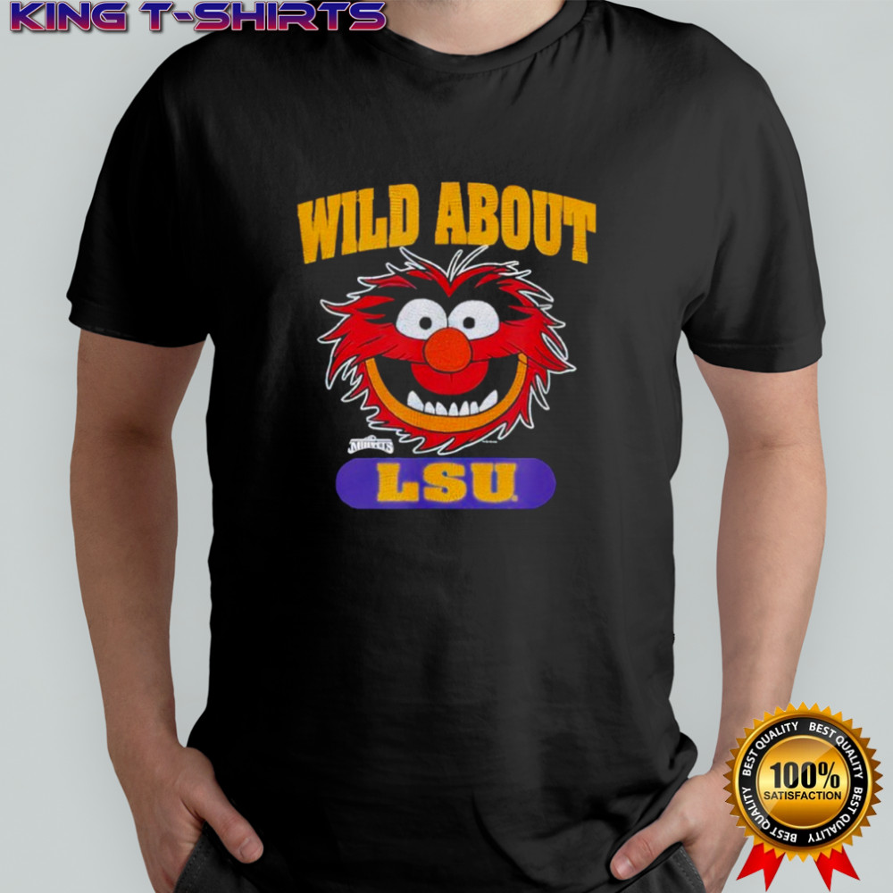 LSU Tigers Muppets Animal Black Officially Licensed shirt
