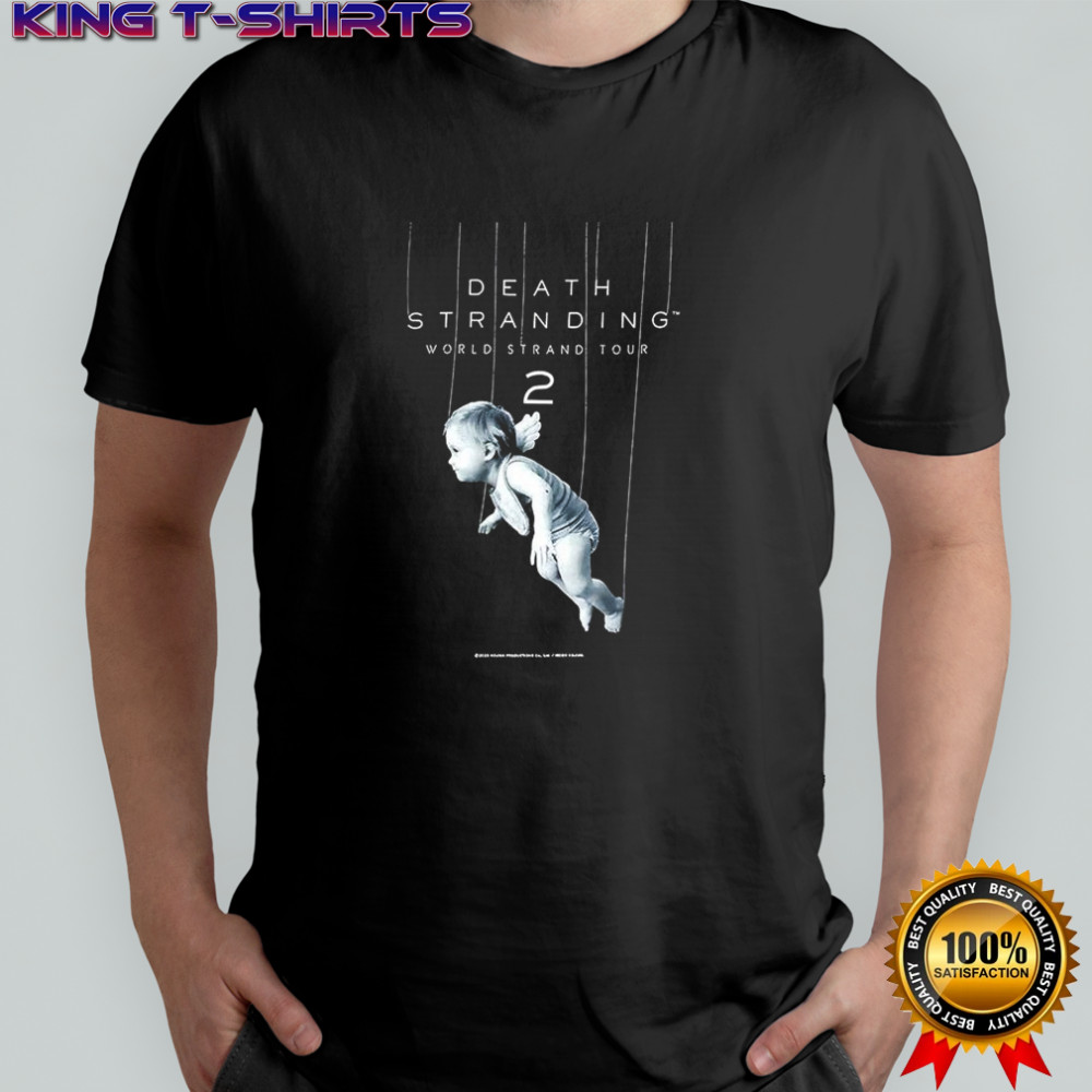 Luca death stranding world strand tour 2 shirt