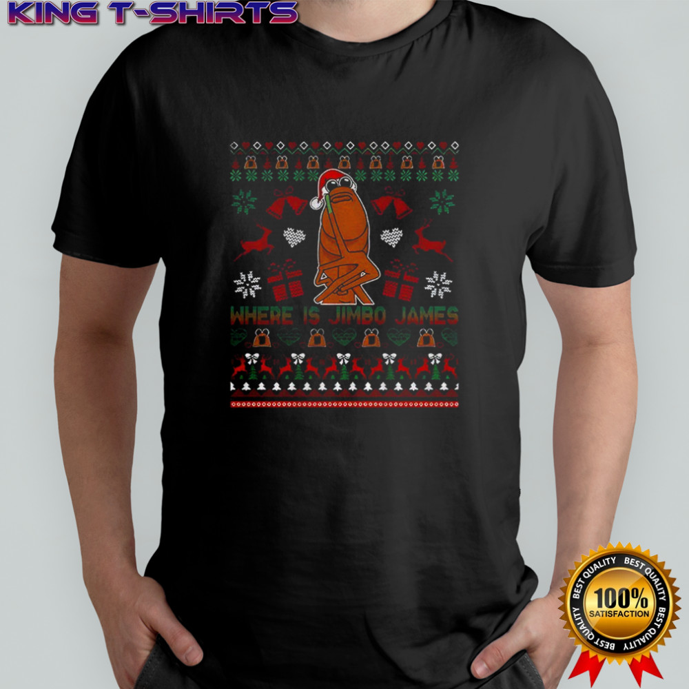Marcus The Worm Where Is Jumbo James Ugly Christmas shirt