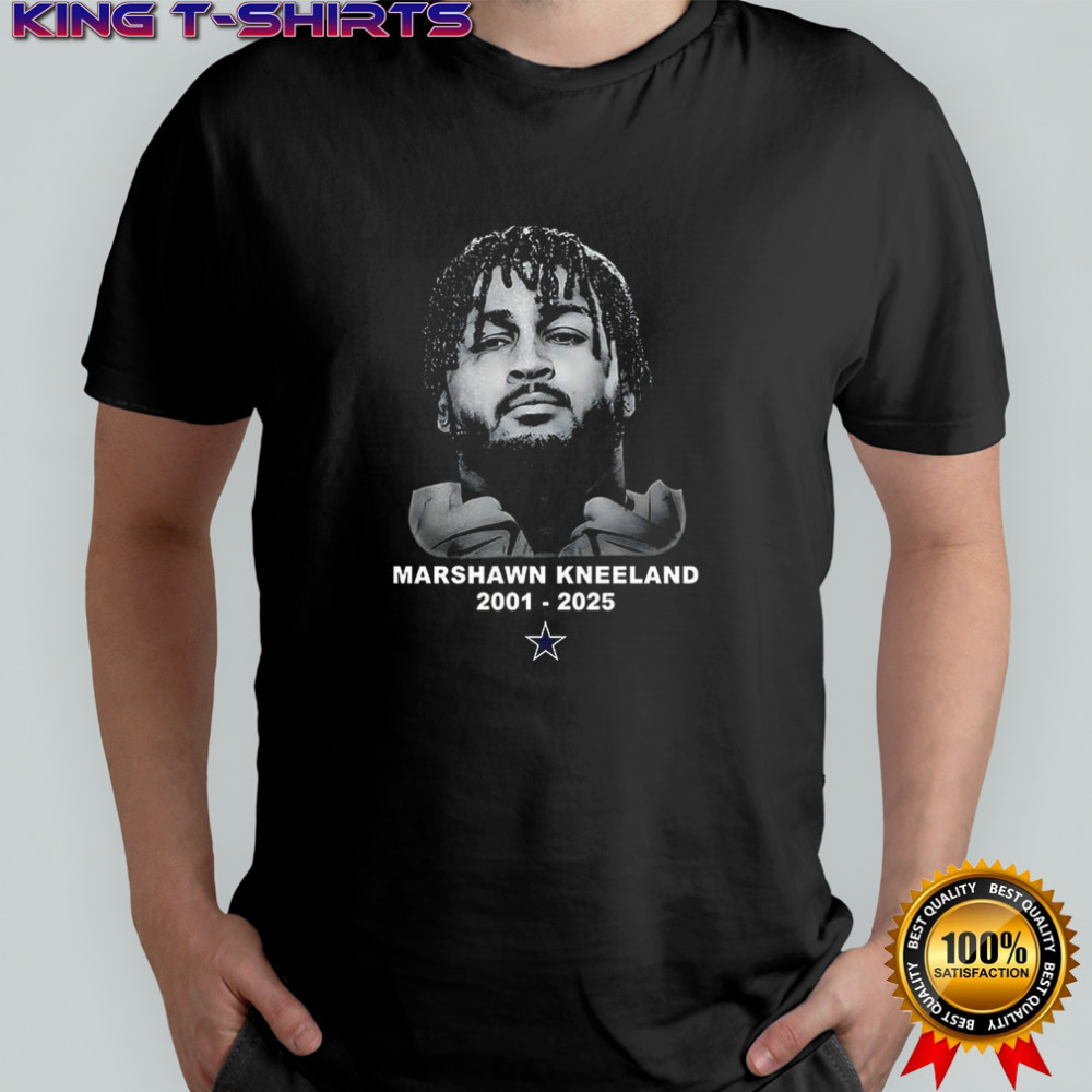 Marshawn Kneeland Dallas Cowboys 2001-2025 tribute shirt