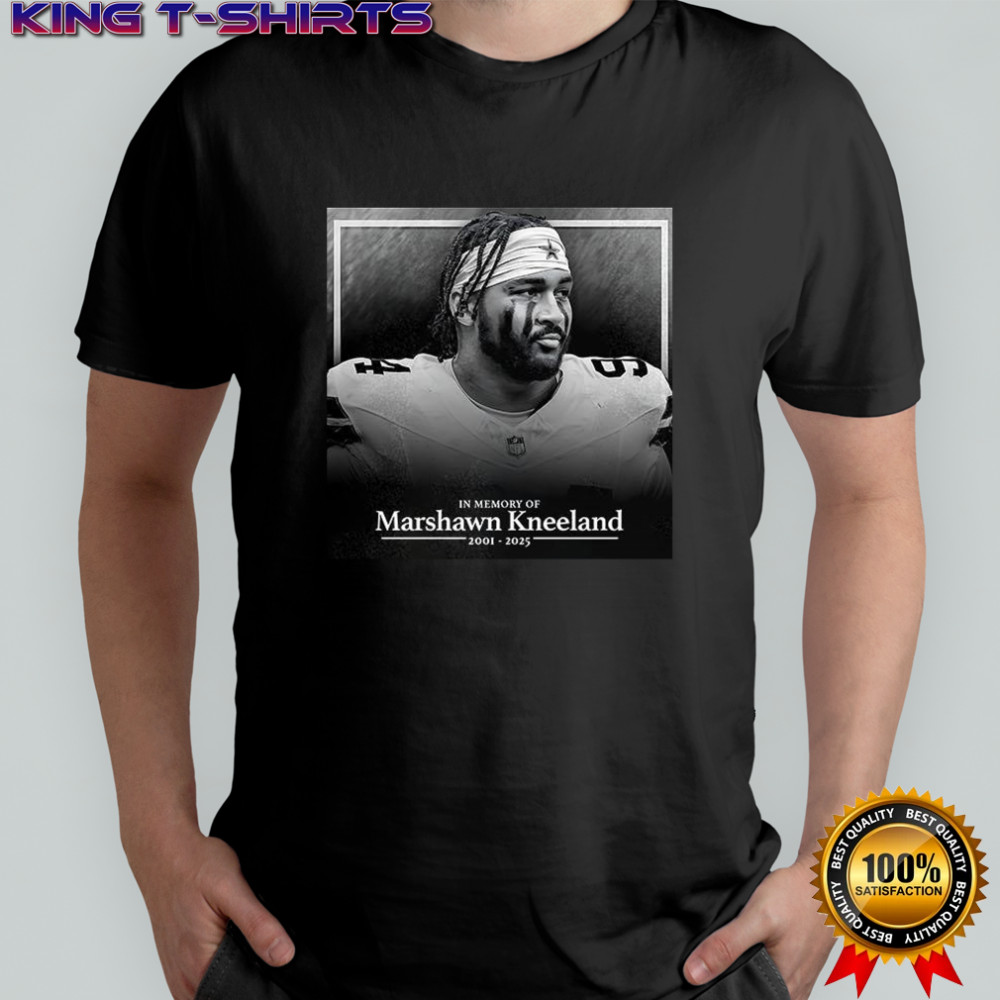 Marshawn Kneeland Dallas Cowboys in memory of 2001-2025 shirt