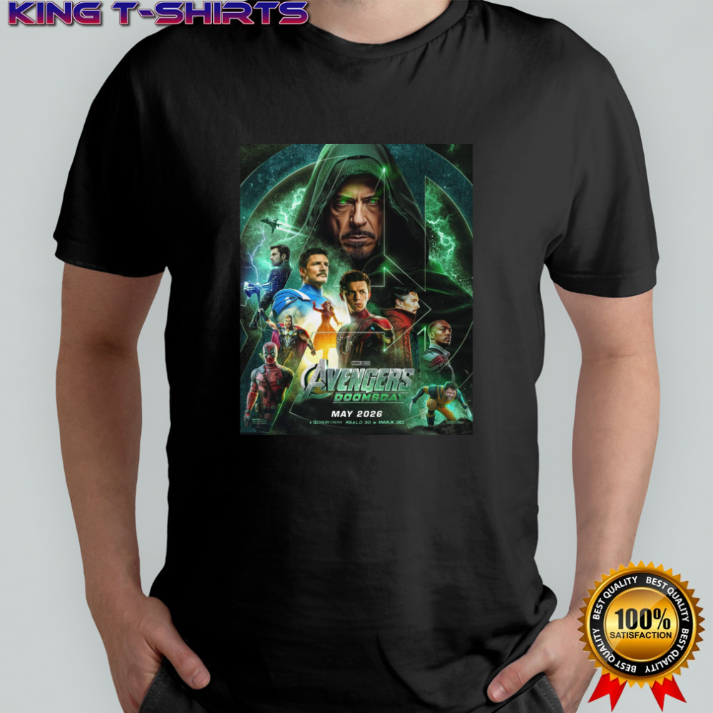 Marvel Studios Avengers Doomsday In Theaters On May 2026 Fanmade T-Shirt