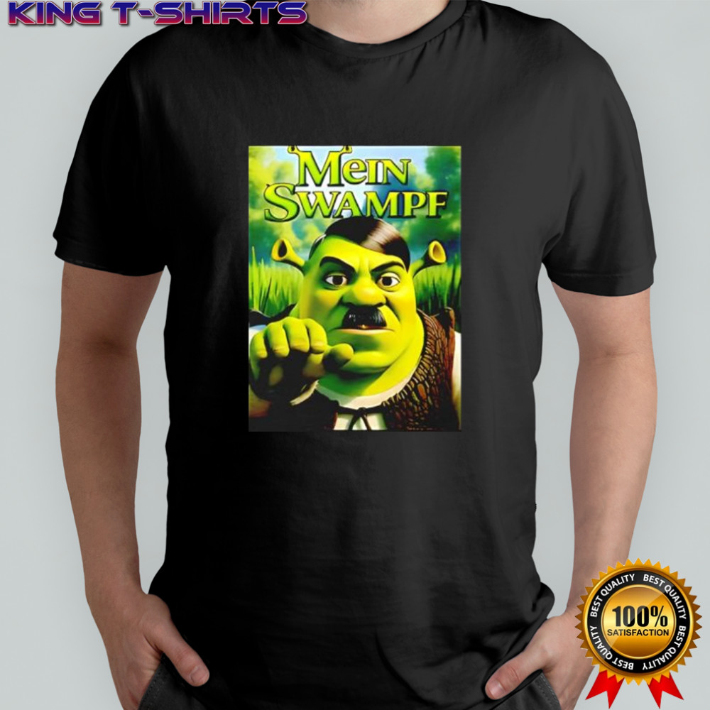 Mein Swampf Shrek and Adolf Hitler shirt