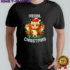 Meowl Christmas Funny Brainrot Meme shirt