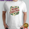 Merry Christmas cute patterned border shirt