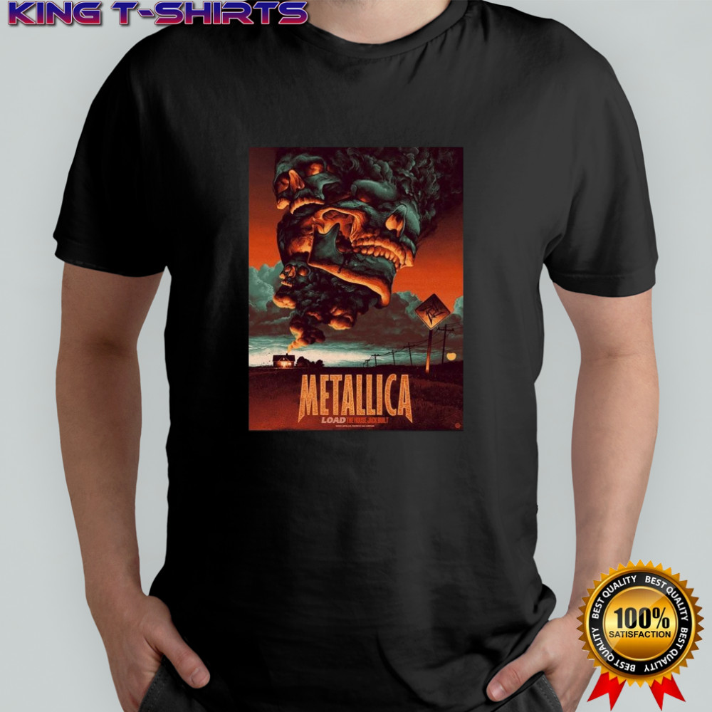 Metallica Load The House Jack Built Art By Max Loeffler Addition Load Series Shirt