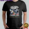 Mickey Los Angeles Dodgers 2025 World Series Champions shirt