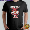 Mickey Mouse Gig’ Em Aggies Shirt
