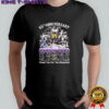 Minnesota Vikings 65th anniversary thank you for memories player signature shirt
