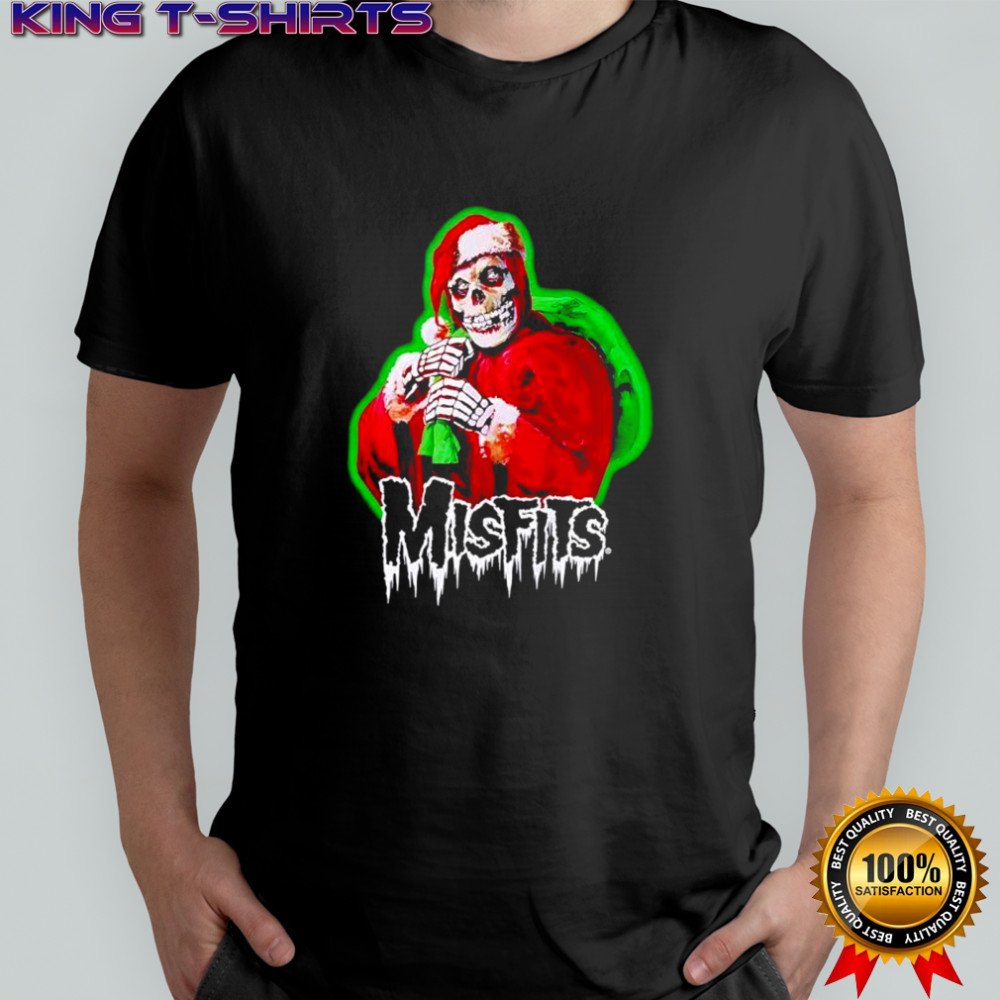 Misfits Santa Crimson Ghost Christmas shirt