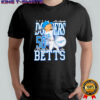Mookie Betts Los Angeles Dodgers Caricature Player shirt