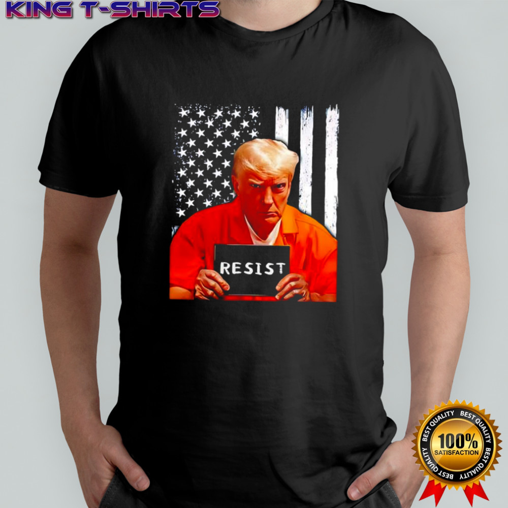 Mugshot Trump Prison Resist shirt