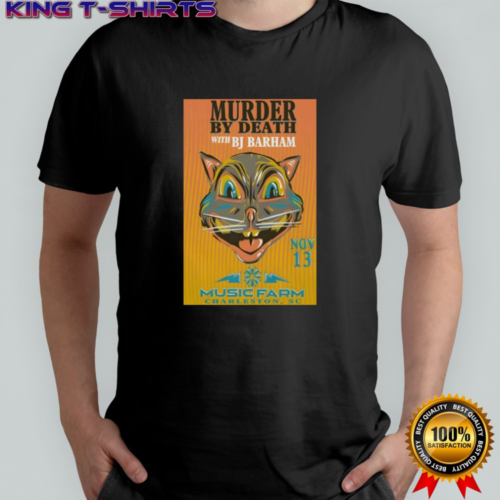 Murder By Death Nov 13 2025 Music Farm Charleston SC Poster Shirt