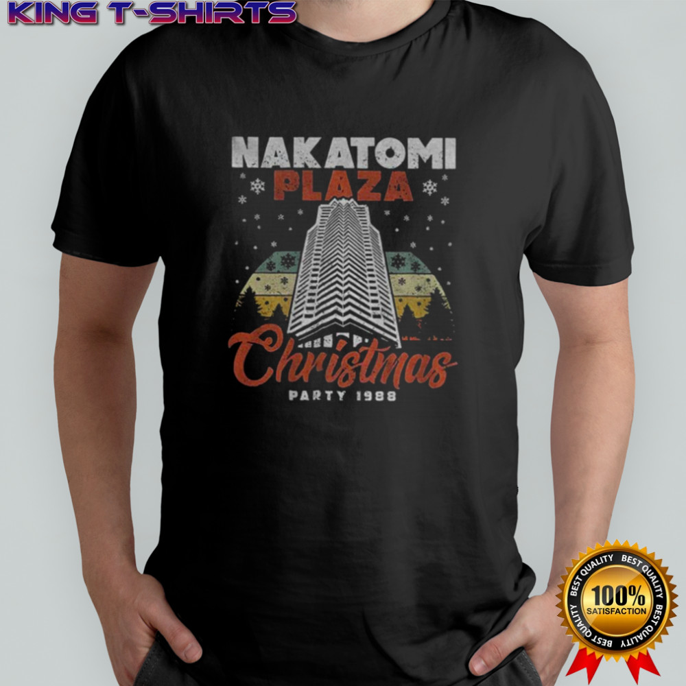 Nakatomi Plaza Christmas Party 1988 Xmas Movie Ugly shirt