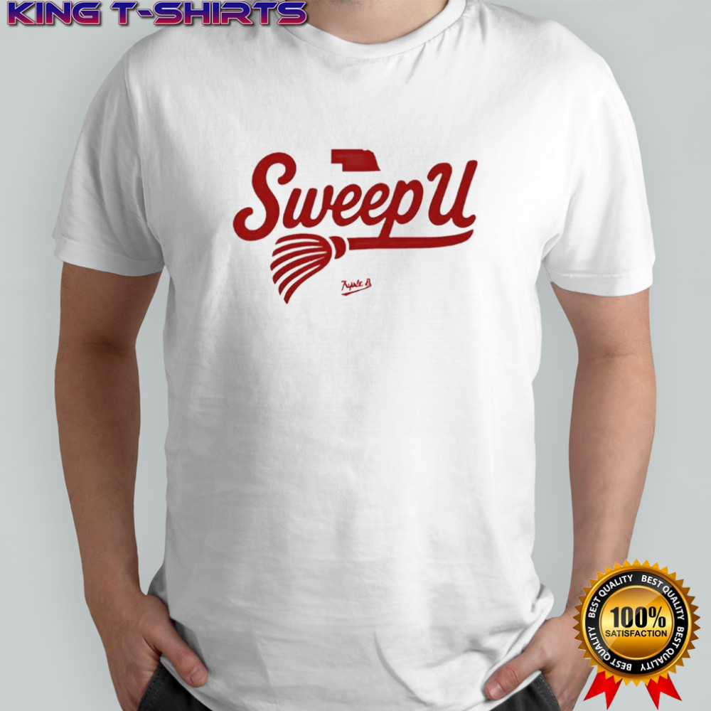 Nebraska Cornhuskers volleyball Sweep U shirt