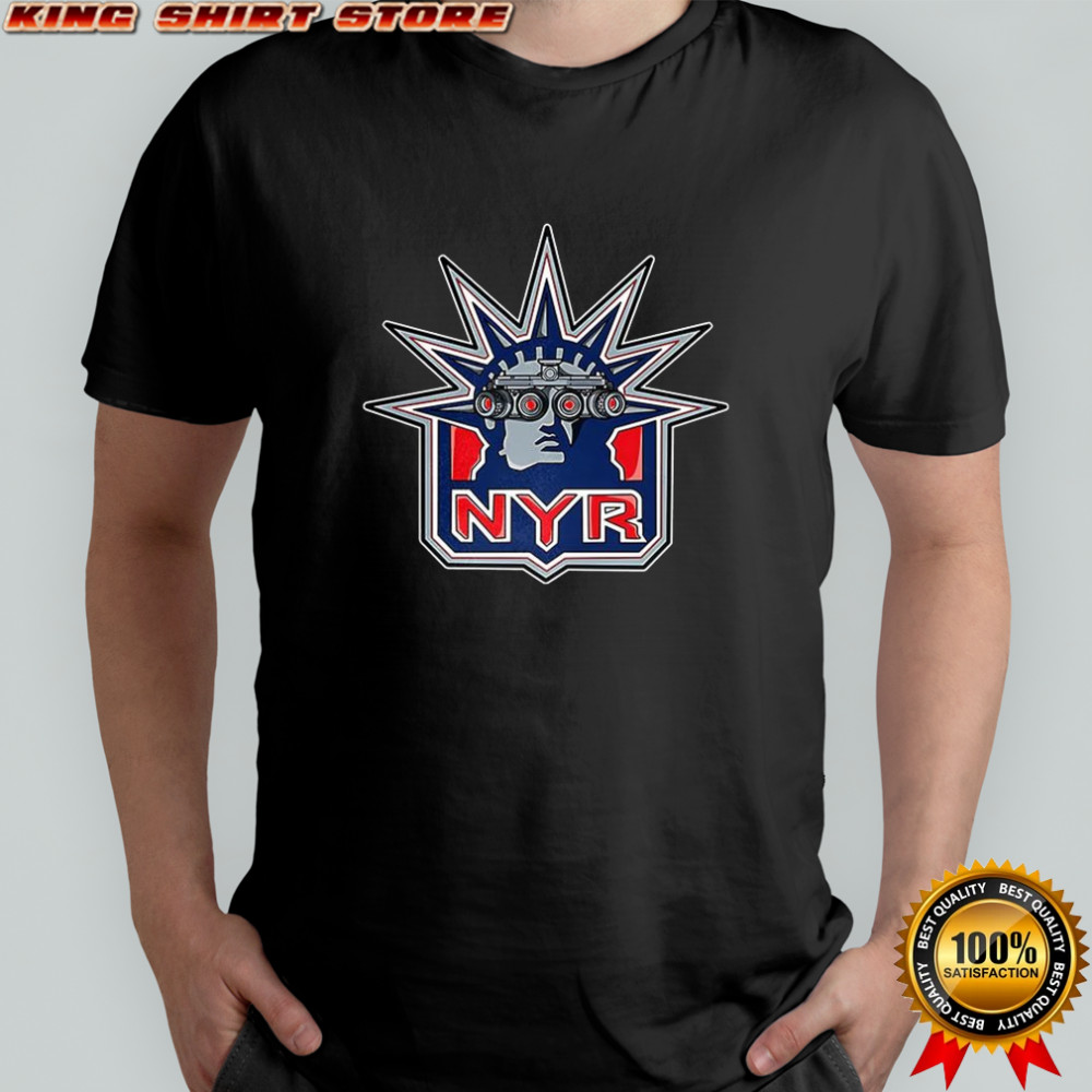 New York Rangers hockey Statue of Liberty soldier shirt