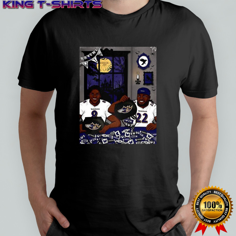NFL Baltimore Ravens treated themselves to a win on Halloween shirt
