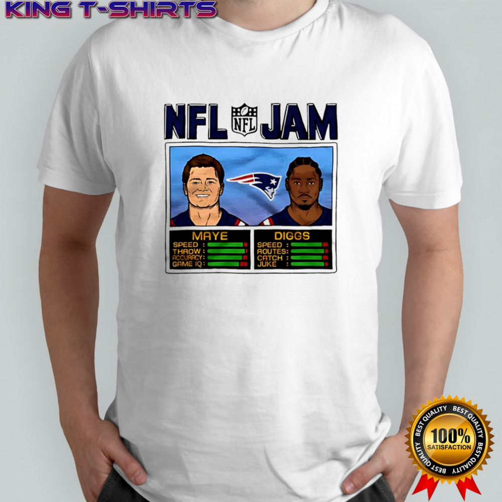 NFL Jam Patriots Maye And Diggs New England Patriots shirt