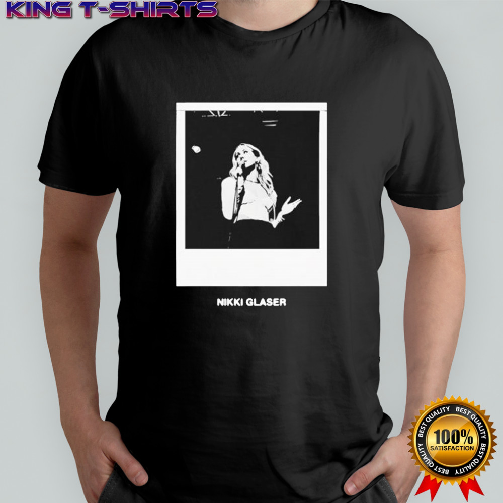 Nikki Glaser Polaroid shirt