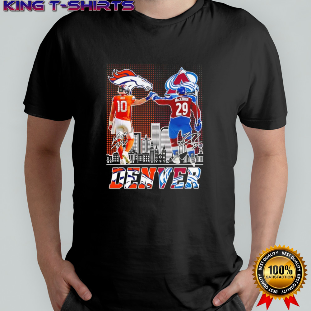 Nix And Mackinnon Denver City Sports Signature Shirt