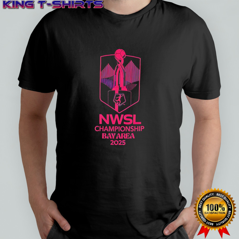 NWSL 2025 Championship design banner shirt