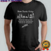 Nyc built by immigrants powered by immigrants led by an immigrant shirt