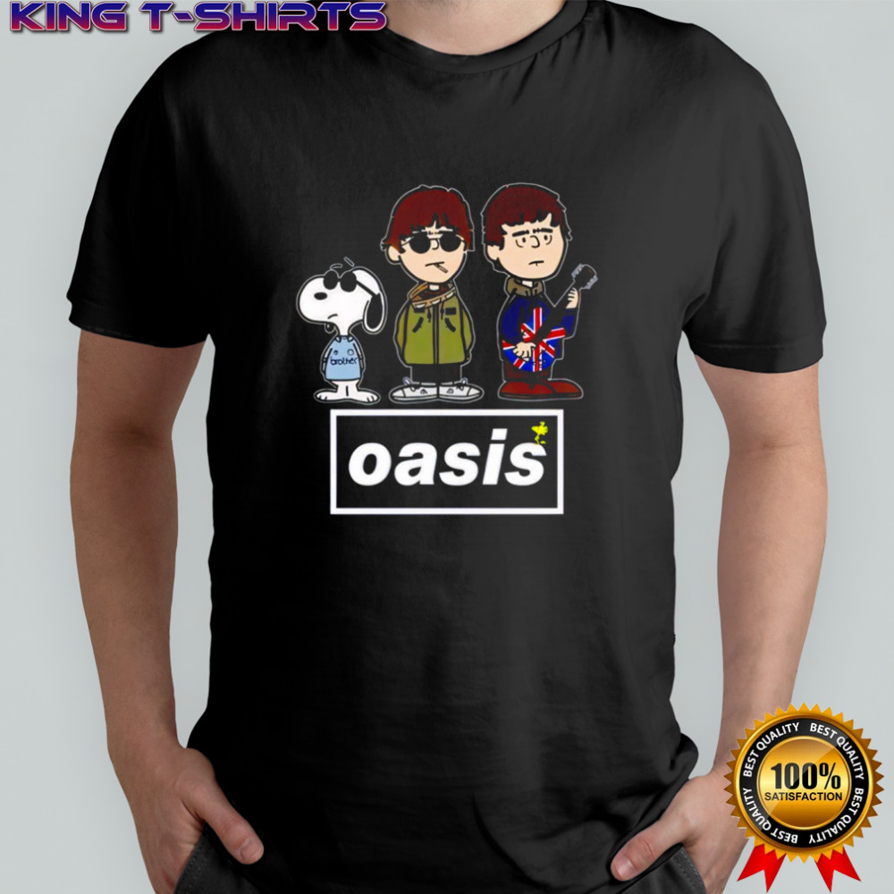 Oasis Snoopy Live ’25 Mexico City Shirt
