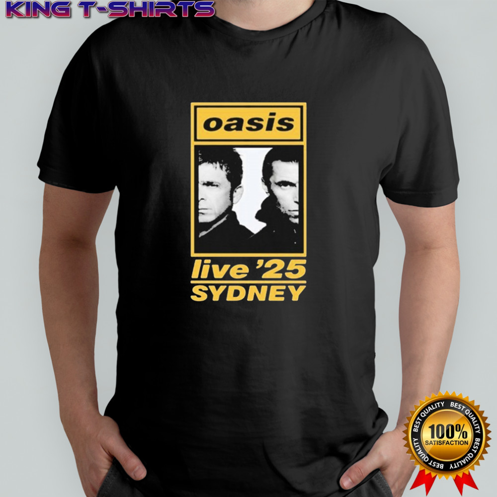 Oasis Sydney, Accor Stadium 08.11.2025 T-shirt