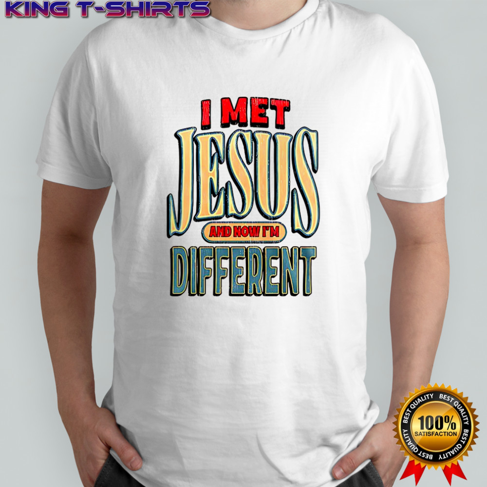 Ohio I met Jesus and now I’m different Christian shirt