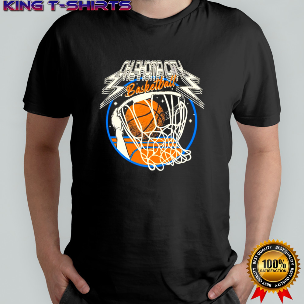 Oklahoma City Thunder basketball vintage shirt