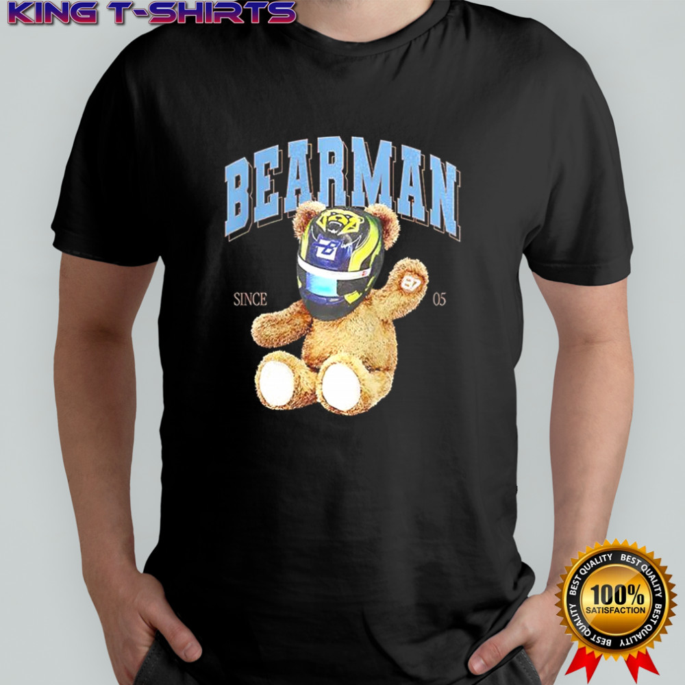 Oliver Bearman F1 Teddy bear helmet shirt