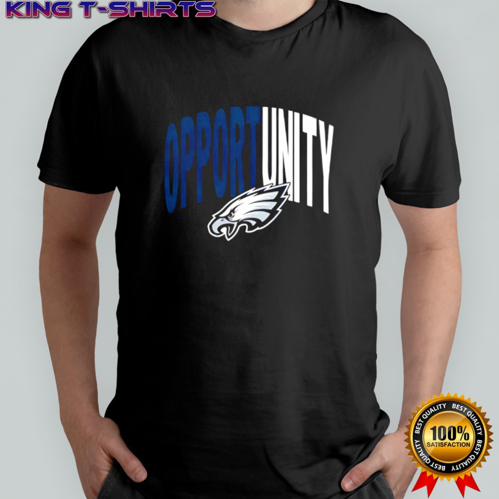 Opportunity Philadelphia Eagles logo shirt