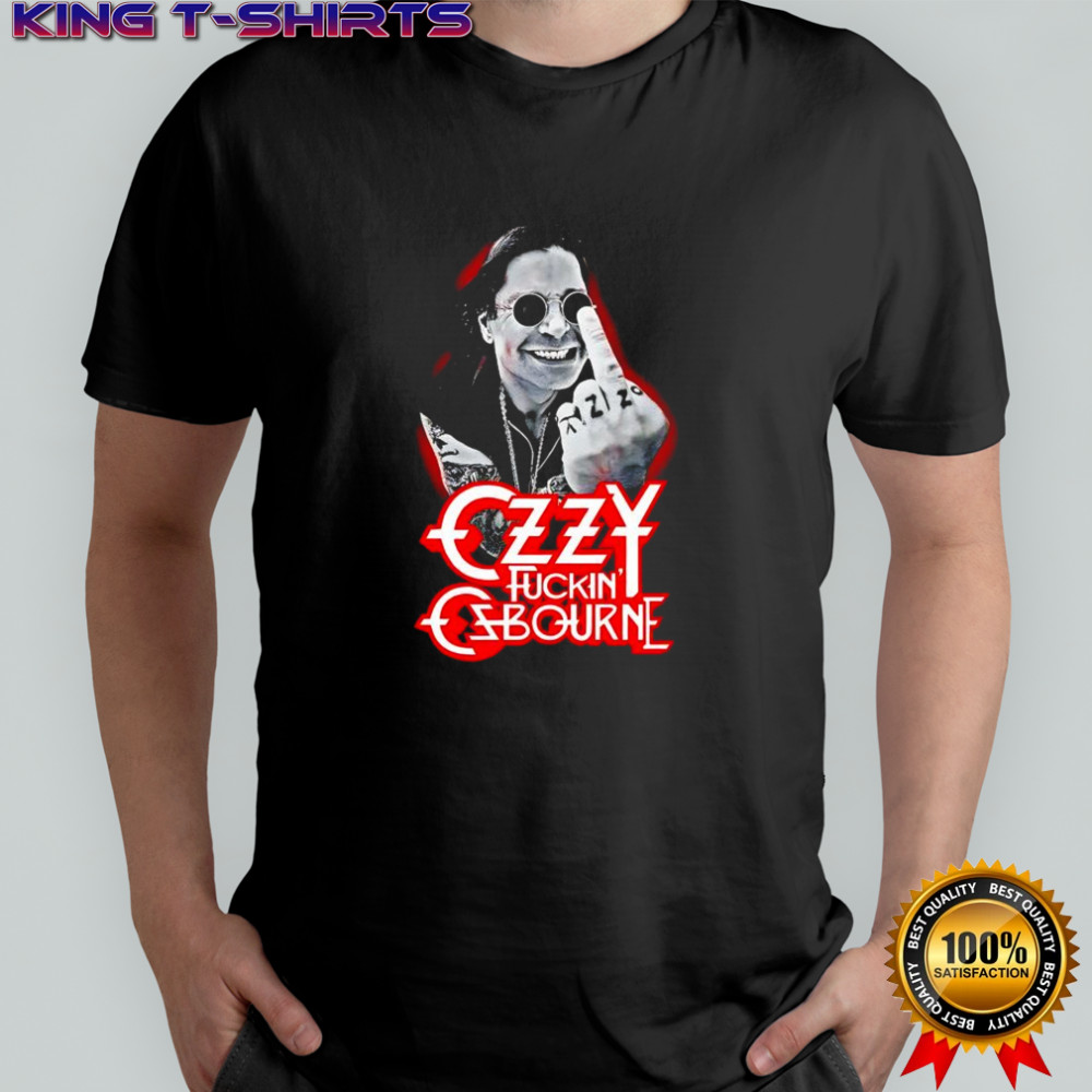 Ozzy Osbourne merchandise Fuckin’ Osbourne shirt