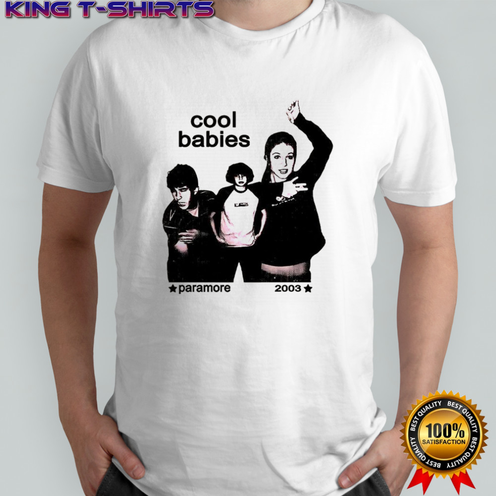 Paramore cool babies 2003 shirt