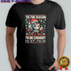 Pate State Material ‘Tis The Season To Be Chuggy Ugly Christmas Train T-shirt