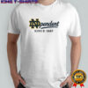 Pendent since 1887 Notre Dame Fighting Irish football shirt
