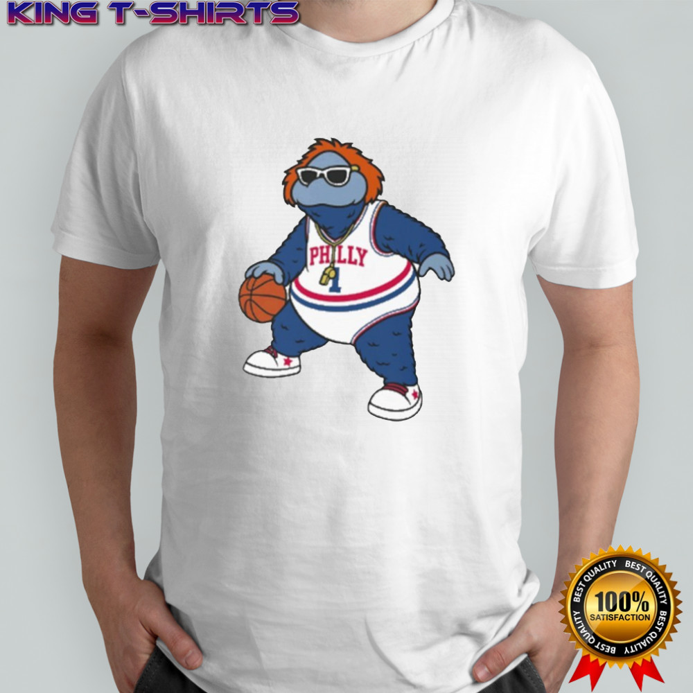 Philadelphia 76ers Big Shot Philly Mascot T-shirt