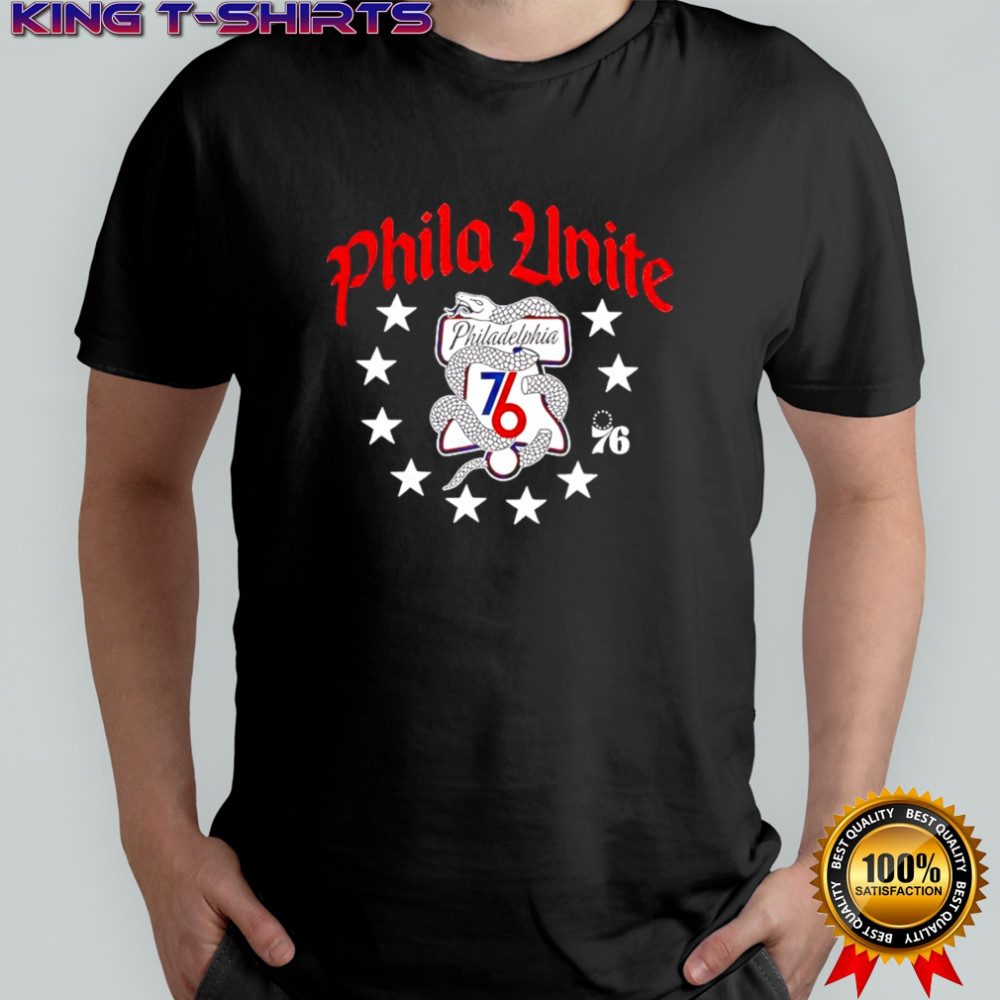 Philadelphia 76ers City Basketball Phila Unite Logo Shirt