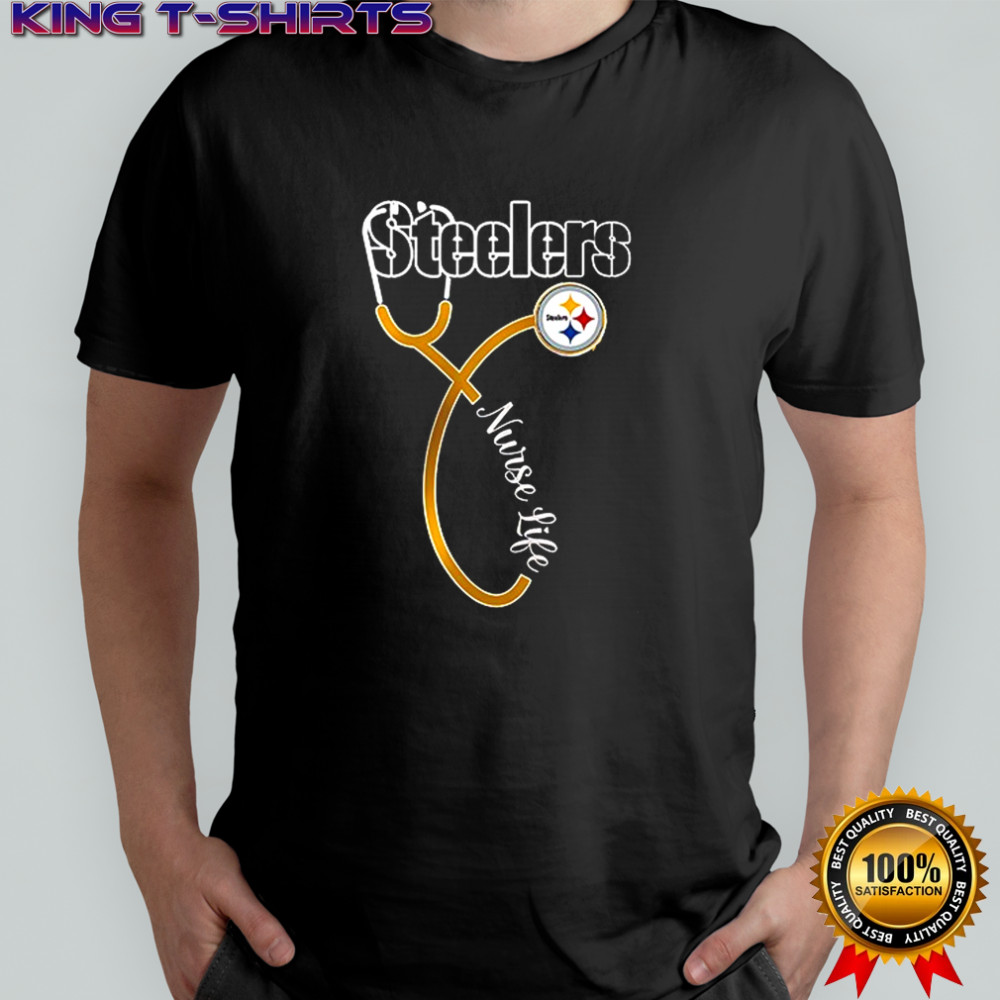 Pittsburgh Steelers x Nurse life it’s a work of heart shirt