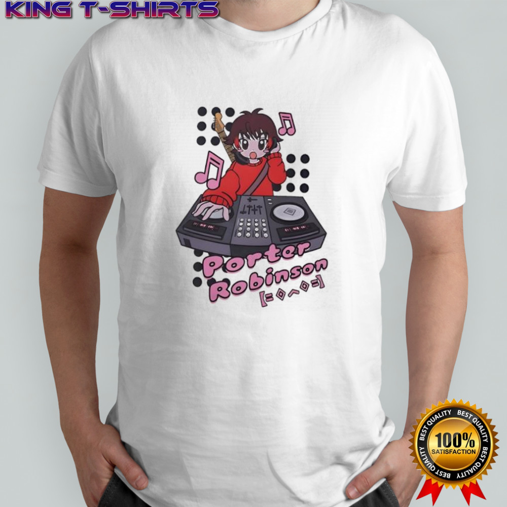 Porter Robinson DJ Anime shirt