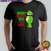 Portland frog Merry Resistmas 2025 light shirt