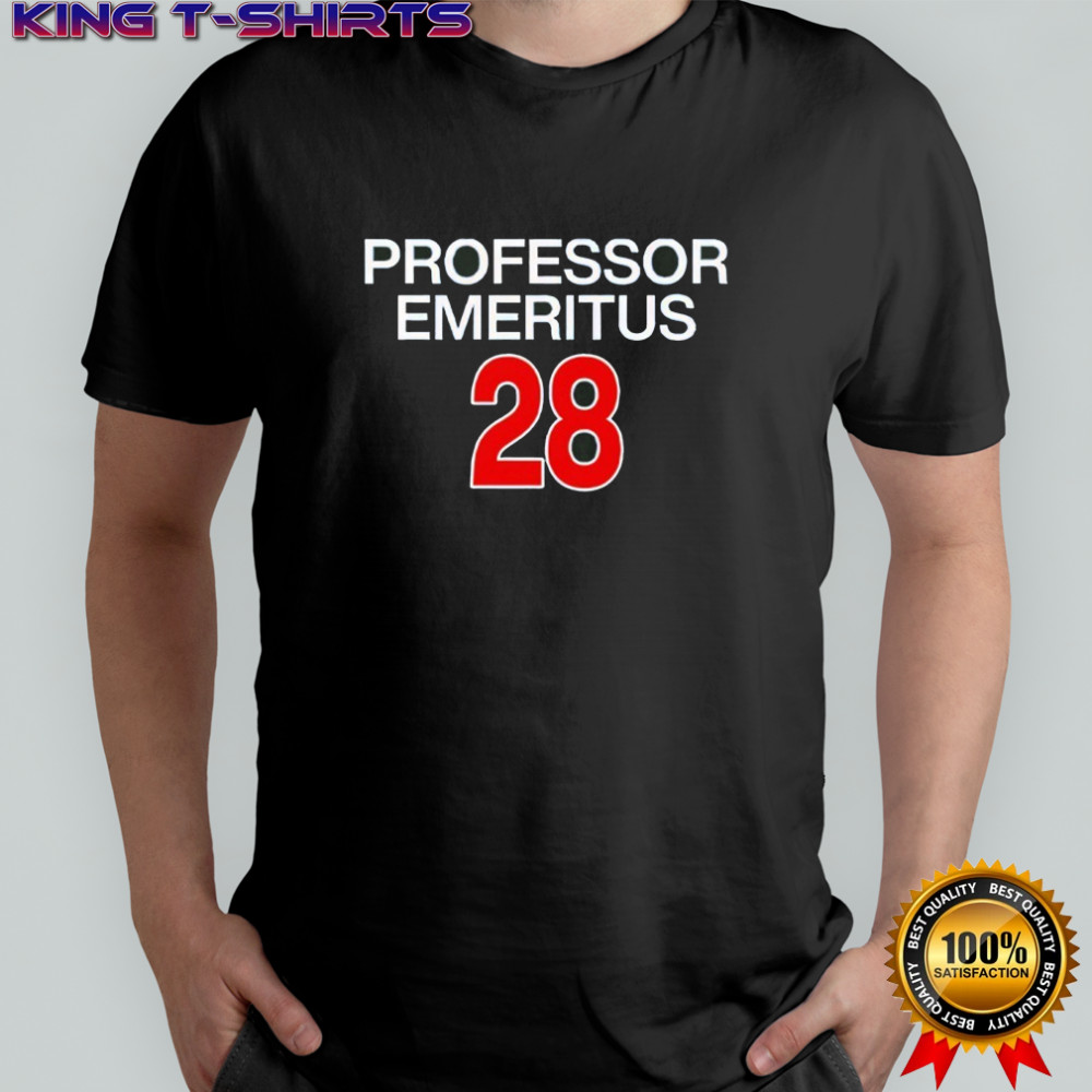 Professor Emeritus 28 Kyle Hendricks shirt