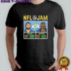Puka Nacua and Ashton Jeanty Los Angeles Rams NFL Jam classic video game shirt
