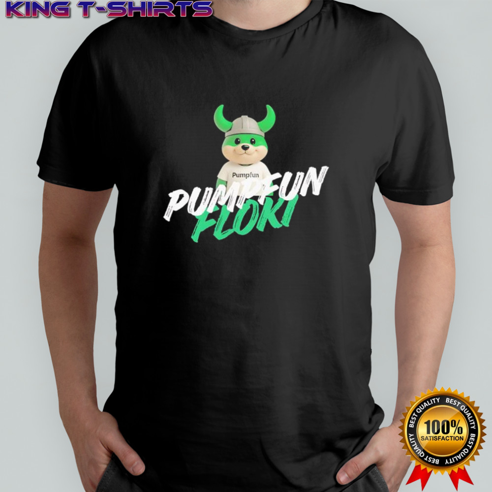 Pumpfun Floki Viking helmet graphic shirt
