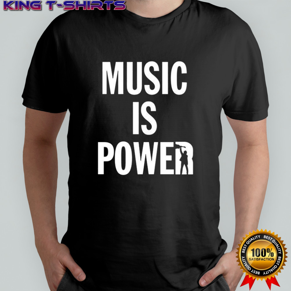 Richard Ashcroft music is power shirt