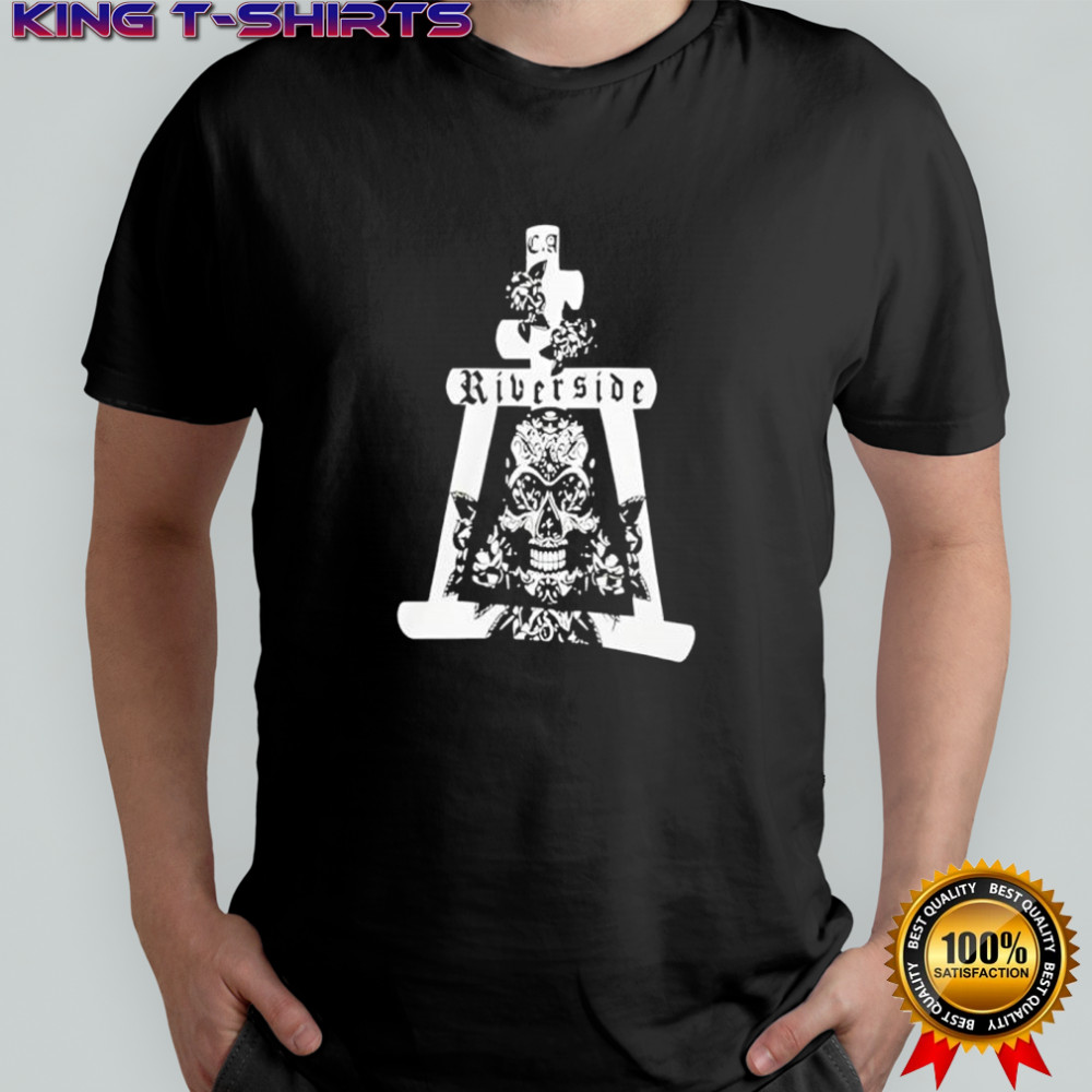 Riverside California Mission Bell Skull Shirt